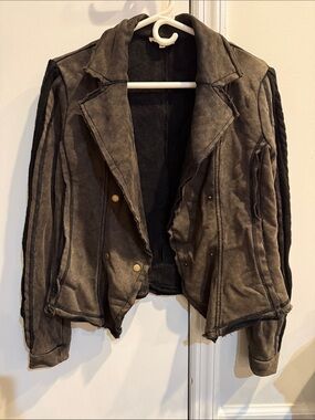 Mystree Distressed Brown Jacket. Size small